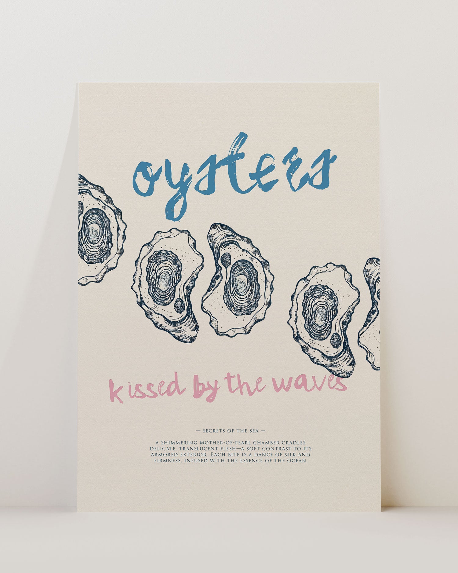 Oysters, Kissed by the Waves