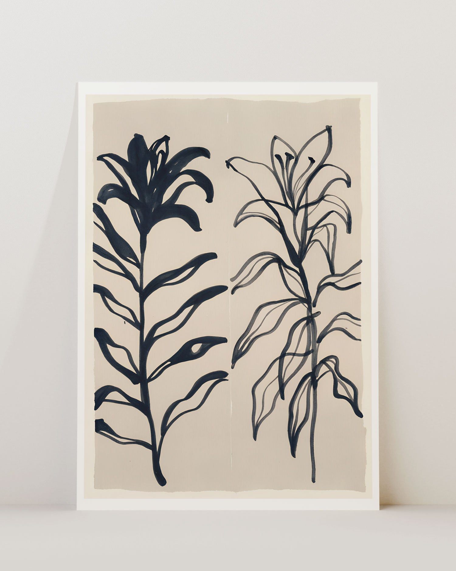 Floral Noir Ink