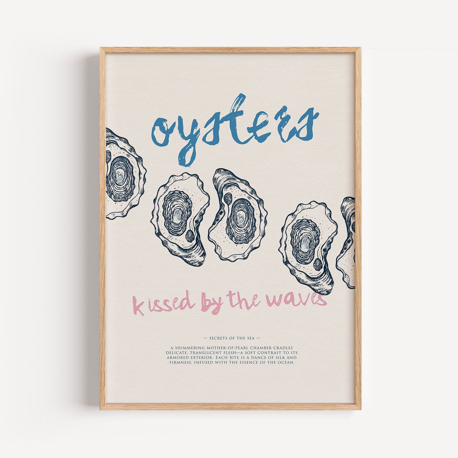 Oysters, Kissed by the Waves